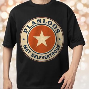 Planloos Met Selfvertroue | Men’s T-Shirt (Comfort Fit)